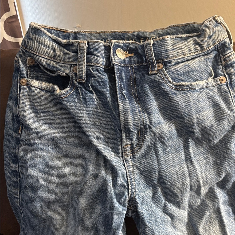 American Eagle Outfitters High Rise Blue Jeans